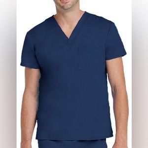 Mens Matrix Scrub Top Size XL  Navy Blue New with Tags